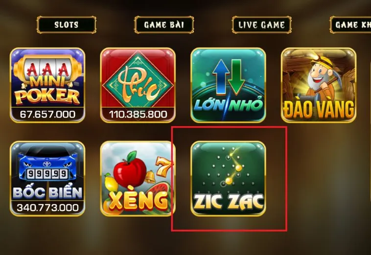 Cách Chơi Game Nhanh ZicZac Tại 77Loc Từ A Đến Z Cho Tân Thủ